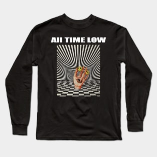 Illuminati Hand Of All Time Low Long Sleeve T-Shirt